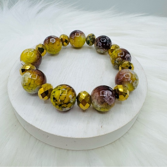 Calypso Glass Beaded Bracelets - Picture 1 of 4